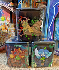 Pokémon TCG: 2025 Stacking Tin Set: 3 Sealed Tins, Each Has 3 Boosters/Stickers