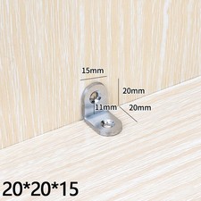 Corner Braces Brackets Right Angle L Shape 90 Degree Stainless Steel Fastener