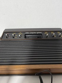 1978 Retro Atari 2600 'Light Sixer' Six Switch Console, w/ 2 games!