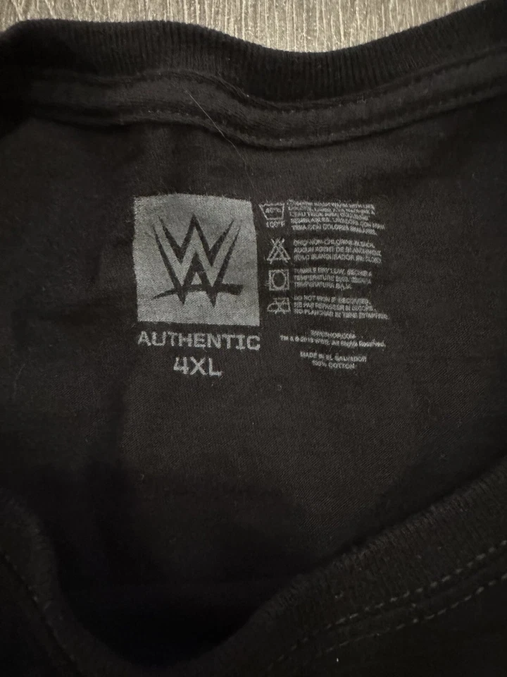 Camiseta de Lucha Libre WWE Authentic Wear Bayley & Sasha Banks Negra Talla 4XL Foto 3 de 4