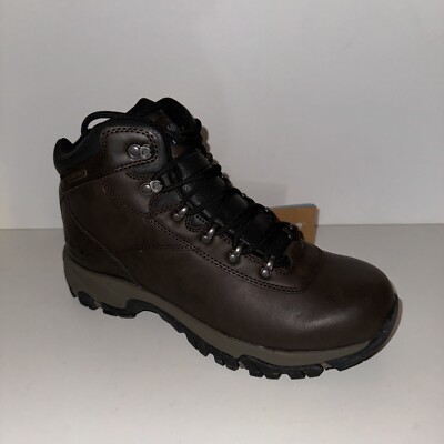 New Hi-Tec ALTITUDE VI Brown Taupe Leather Waterproof Boots Men's