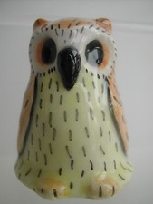 KLIMA Dé à coudre ou miniature en porcelaine - CHOUETTE N° 5 OWL