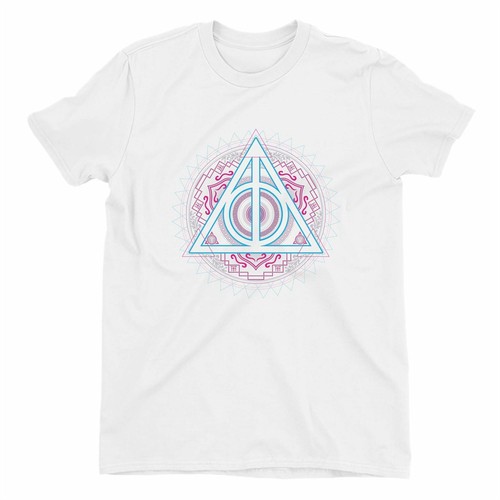 Harry Potter Deathly Hallows Neon 