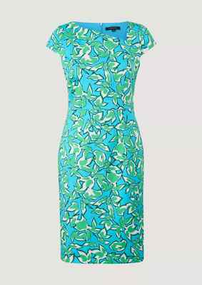 Comma Damen Sommer Kleid Gr. 46 Neu ohne Etikett
