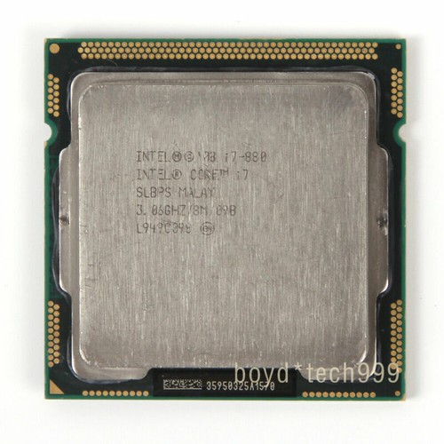 Intel Core i7 i7-860 i7-860S i7-870 i7-875K i7-880 LGA 1156/H CPU Processor - Picture 5 of 6