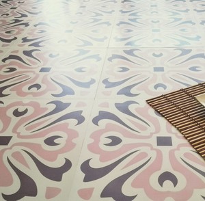Havana Dawn Vinyl Floor Tiles Flooring Retro Vintage Cuban Vinyl Floor Tiles Flooring