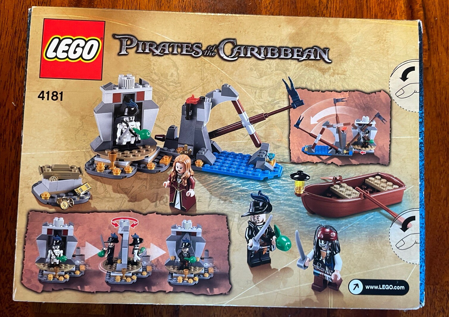 LEGO Pirates of the Caribbean Isla De Muerta 4181 for sale online eBay
