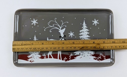 Special Occasions Christmas Reindeer Games Paper Napkins & Small Ceramic Platter - Picture 4 of 5