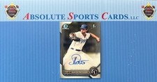 2022 Bowman Draft Chrome 1st #CDA-HP HUNTER PATTESON | On Card Auto Royals
