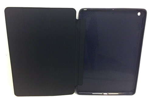 Custodia supporto smart cover ultra sottile per iPad 5 9.7 2017 blu navy - Foto 3 di 6