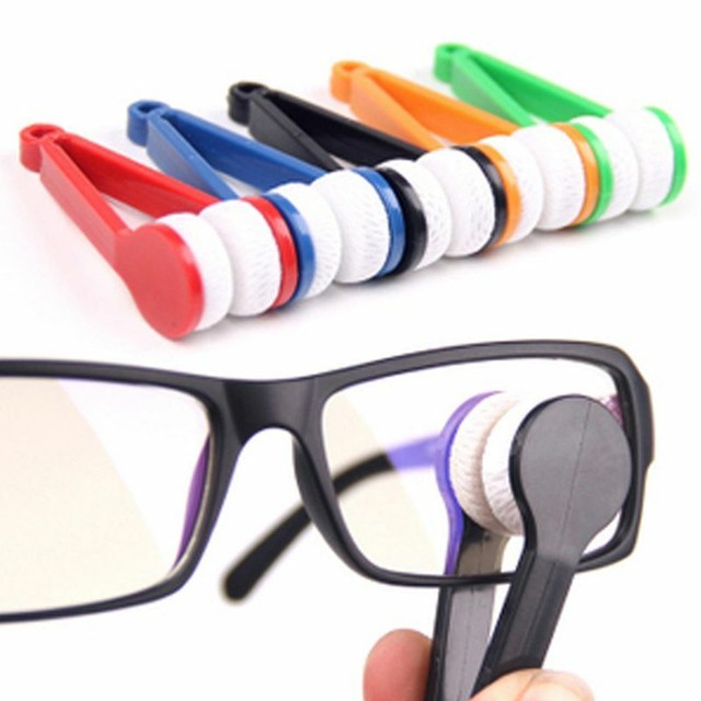 Portable Microfibre Glasses Cleaner Multifunctional Spectacles