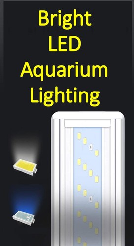 Aquarium Fish Tank LED Light Blue & White 19 Inch to 23 inch - Picture 2 of 7