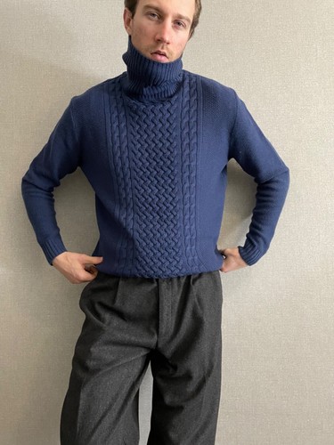 SUITSUPPLY turtleneck sweater wool and 
