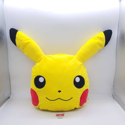 Pikachu AB366 Pokemon Big Face Banpresto Backpack Plush 15'' Stuffed Doll Japan