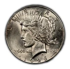 1926 $1 Silver Peace Dollar - BU Semi Key Date - SKU-D4899