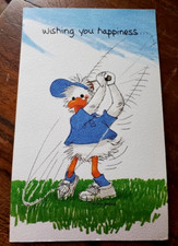 1992 Suzy’s Zoo -Golf-Retirement-Card Made in USA-Free Ship