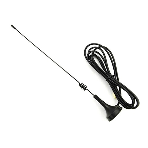 SMA gsm gprs 315mhz small suction cup antenna cable 1.5m 3dbi magnetic base _bf - Photo 2/8