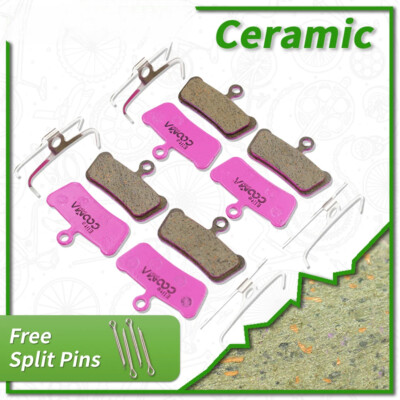 Pairs Ceramic Bicycle Disc Brake Pads for SRAM G2 Guide RSC Avid Trail  Series