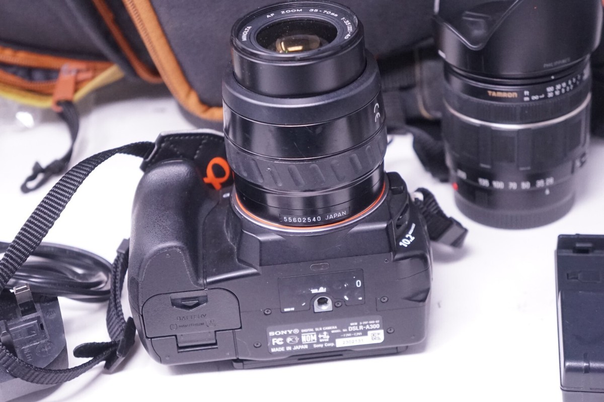 SONY α300 一眼レフカメラ ソニー TAMRON タムロン レンズ レンタル] 野鳥撮影セット ソニー α6600とタムロン超望遠ズーム