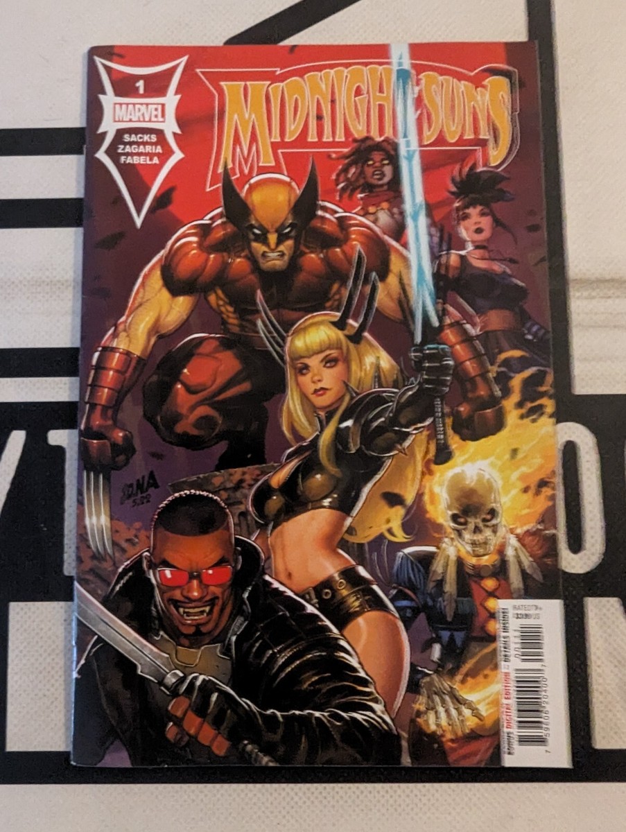 Midnight Suns #1 759606204007 Marvel Comic AS-IS Blade Wolverine