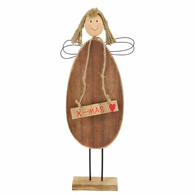 Engel Dost - Holz - 28x13x5 cm