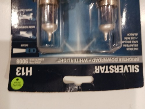 SYLVANIA H13 SilverStar High Performance Halogen Headlight Bulb, 2 Bulbs - 第 3/3 張圖片