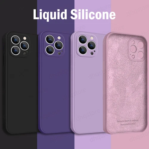 Soft Liquid Silicone Case Cover For iPhone 17 Pro Max Air 16 Pro 15 14 13 12 11