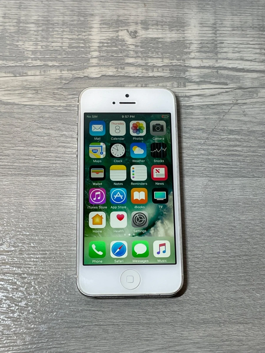 Apple iPhone 5 ホワイト 本体 📱used Apple iPhone 5 16GB - Unlocked white IOS 10 sealed 📱 | eBay