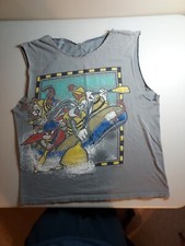 Vintage ACME Rugged Looney Tunes Rafting T Shirt Bugs Bunny Yosemite Sam Taz Fog