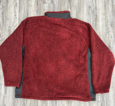 VTG NIKE ACG Two Tone Sherpa Fleece Full Zip Jacket Size 2XL 90s