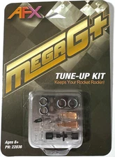 MEGA G+ Racemasters AFX Racing HO Slot Car Axle+Gear+Shoes PIT TUNE-UP KIT 22036