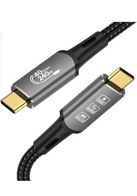 USB4 8K Kabel Stecker Thunderbolt 4 kompatibel USB 4 Typ-C Kabel Ultra HD 