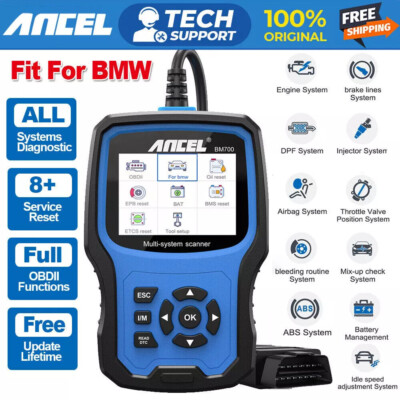 Ancel BM700 Fit For BMW Full System OBD2 Diagnostic Scanner ABS SRS EPB TPMS CBS