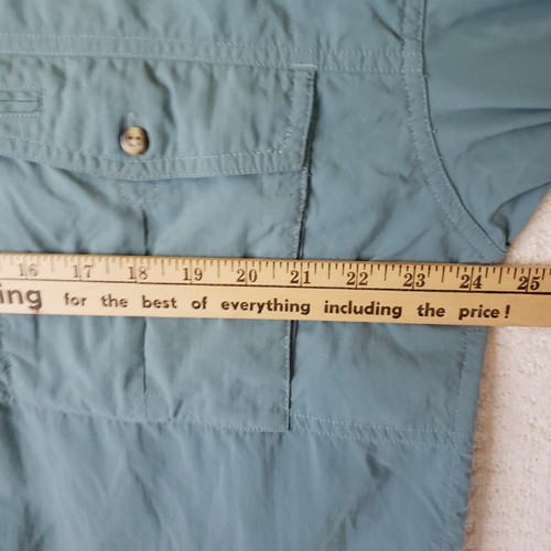 Camicia The North Face grande verde bottoni ventilati manica lunga zip laterale, tasche - Foto 16 di 19