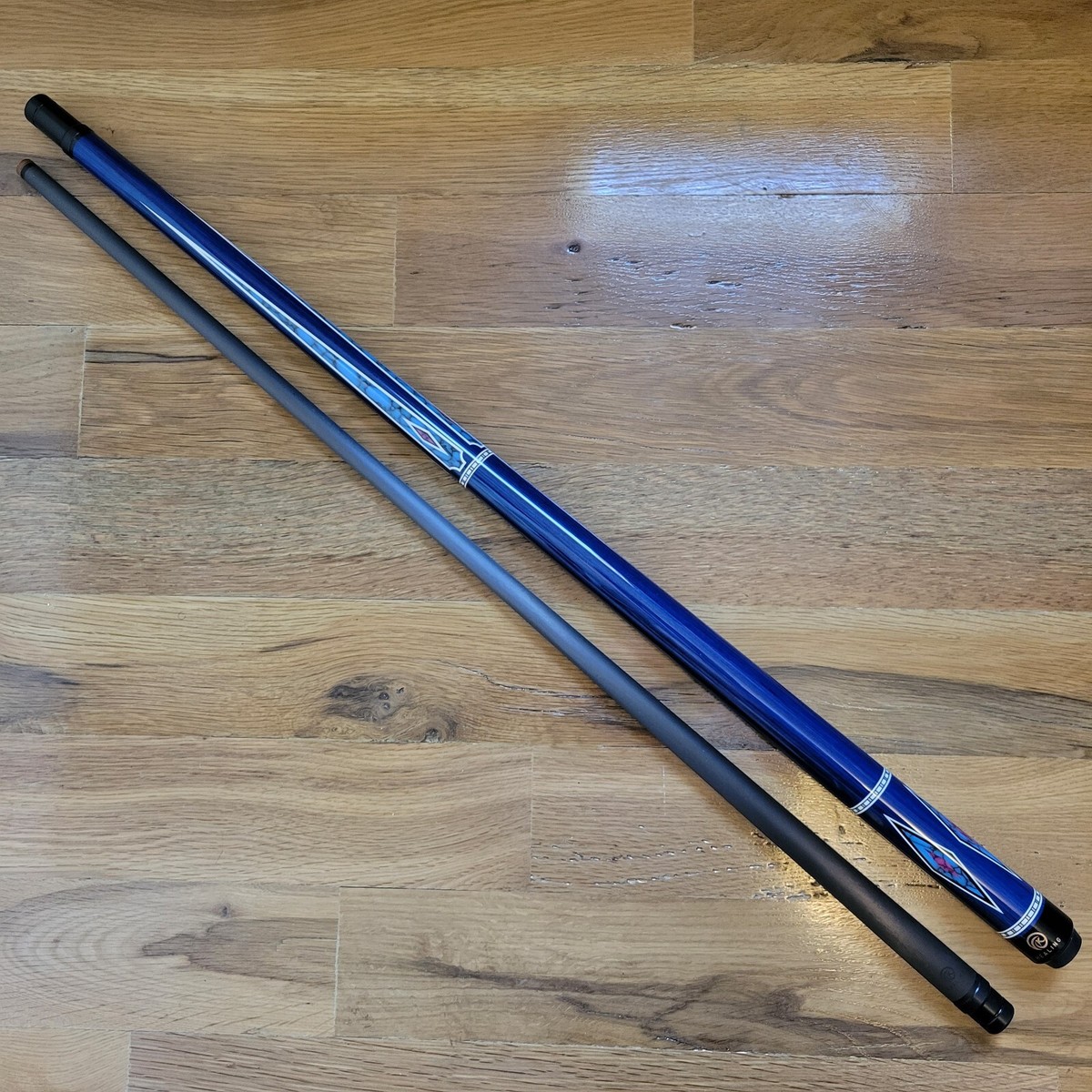 12.4mm REAL Carbon Fiber Pool Cue Stick Radial Joint 58