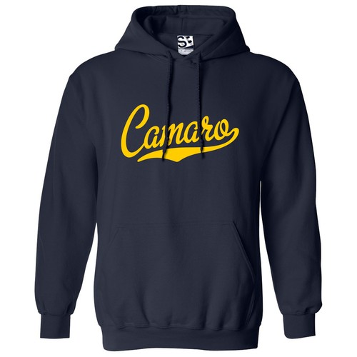 Camaro Script HOODIE | Z28 SS RS 67 68 69 70 71 73 Jersey Logo Hooded Sweatshirt - Picture 30 of 34