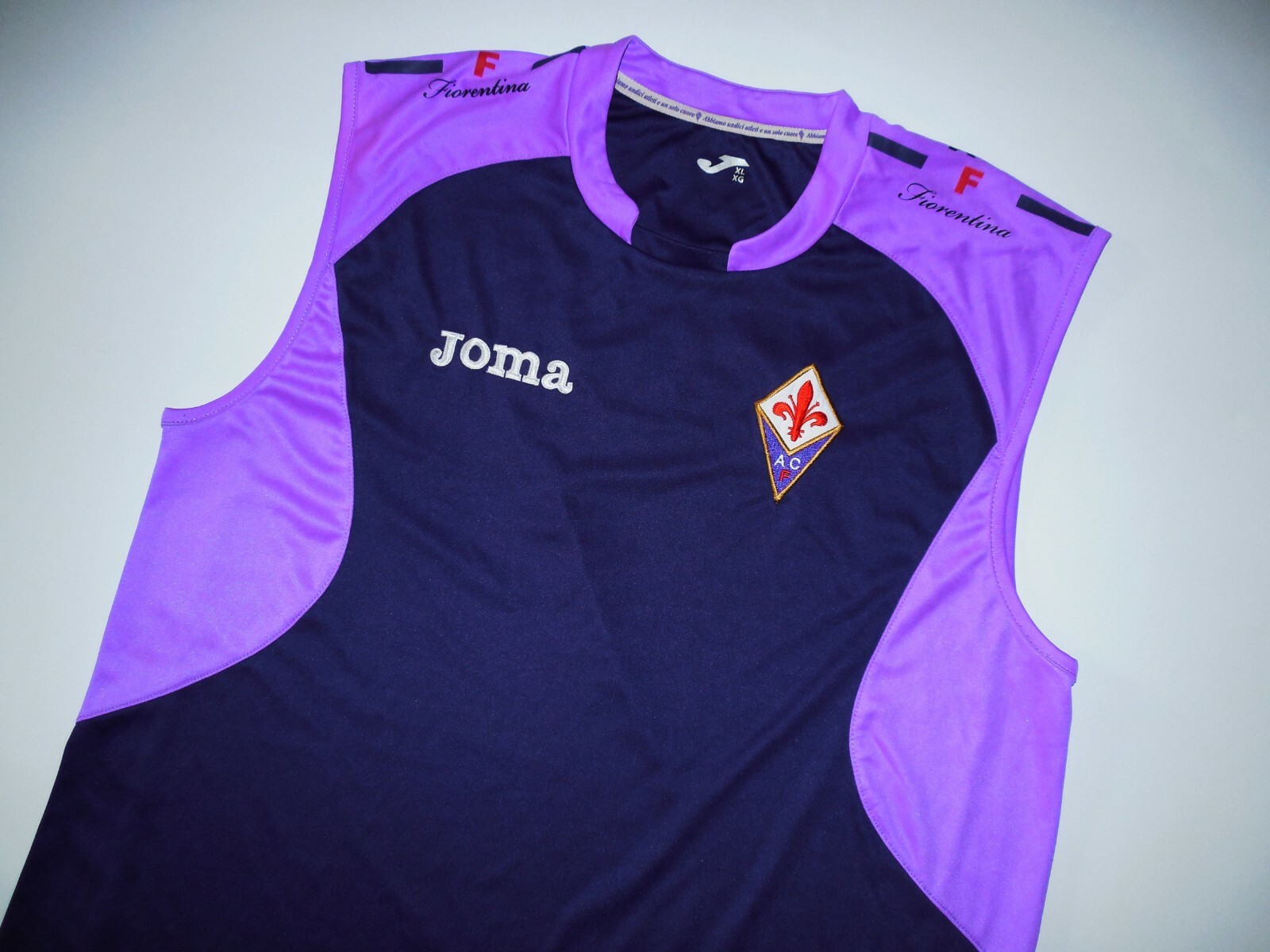 Купить AC Fiorentina Joma Football Traning Jersey Shirt Maglia Б/У на  Аукцион из Америки с доставкой в Россию, Украину, Казахстан