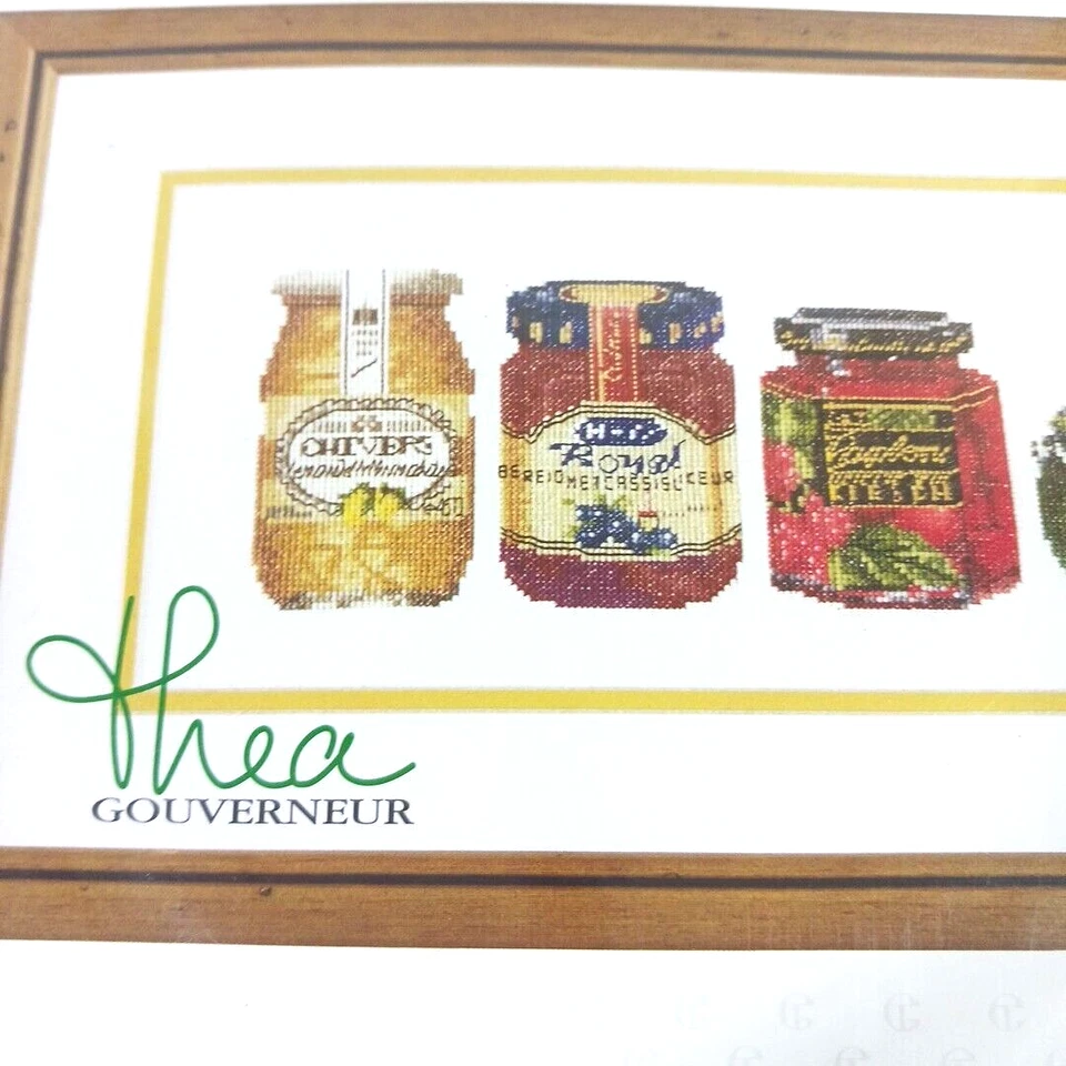 Mermelada Comida Thea Gouverneur Kit Punto de Cruz Contado 3047 Cocina Casa Decoración Foto 2 de 4