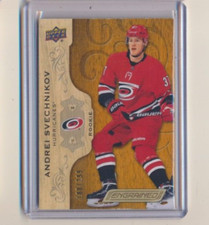 2018-19 Upper Deck Engrained Rookie 80 Andrei Svechnikov /299 Carolina Hurricane