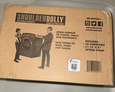 Shoulder Dolly 2 Person moving Straps Furniture Lifting System New Genuine D5