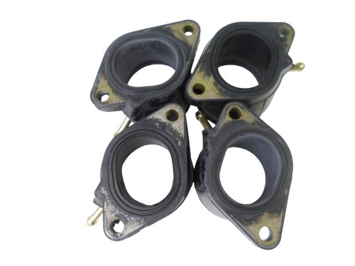 SET 4 COLLETTORI ASPIRAZIONE MANICOTTI MOTORE PER YAMAHA XJ 650 Maxim 1981-1983 - Imagen 3 de 8