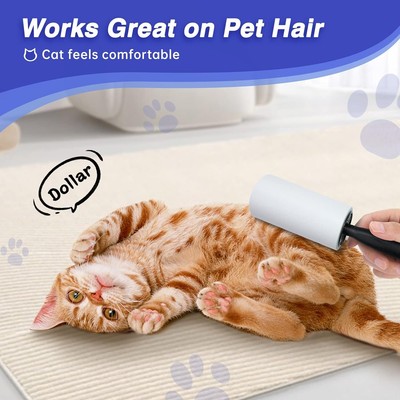 Lint Remover 6X For Pet Hair Extra Sticky, 540 Sheets Lint Roller With 2 Upgrade