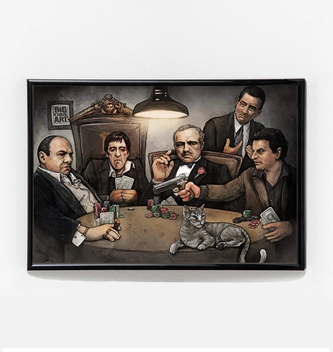 Goodfellas hotsell painting framed