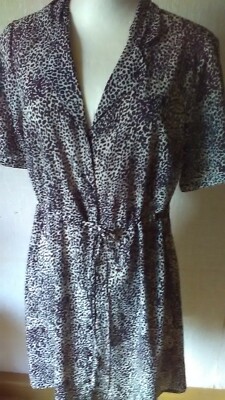 Sommerkleid Leoprint Marke Vera Moda Gr. 38
