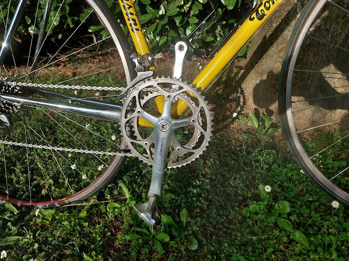 Vélo De Course Tommasini Tecno Columbus – Cadre Acier 54cm – Groupe Shimano Dura Ace 8 Vitesses