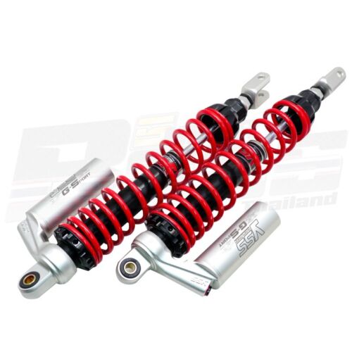 YSS Shock Absorber G-SPORT Red/Silver 430mm. For HONDA FORZA-300/350 - Picture 5 of 7