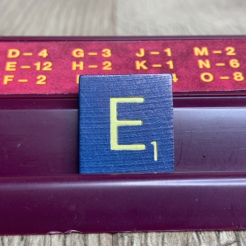 Scrabble 50th Anniversary Collectors Game Blue Tiles Gold Letters Replacements - Picture 6 of 51
