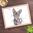 French Bulldog CUSHIONED LAPTRAY Beanbag Base Laptray 44cm x 33cm TV DINNER 