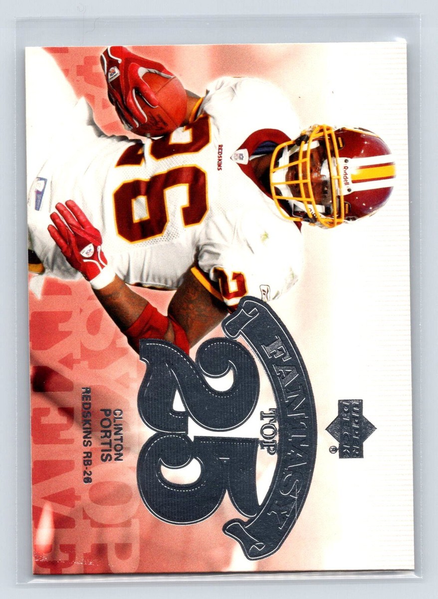 Clinton Portis 2006 Upper Deck #F25-PO Fantasy Top 25 Washington