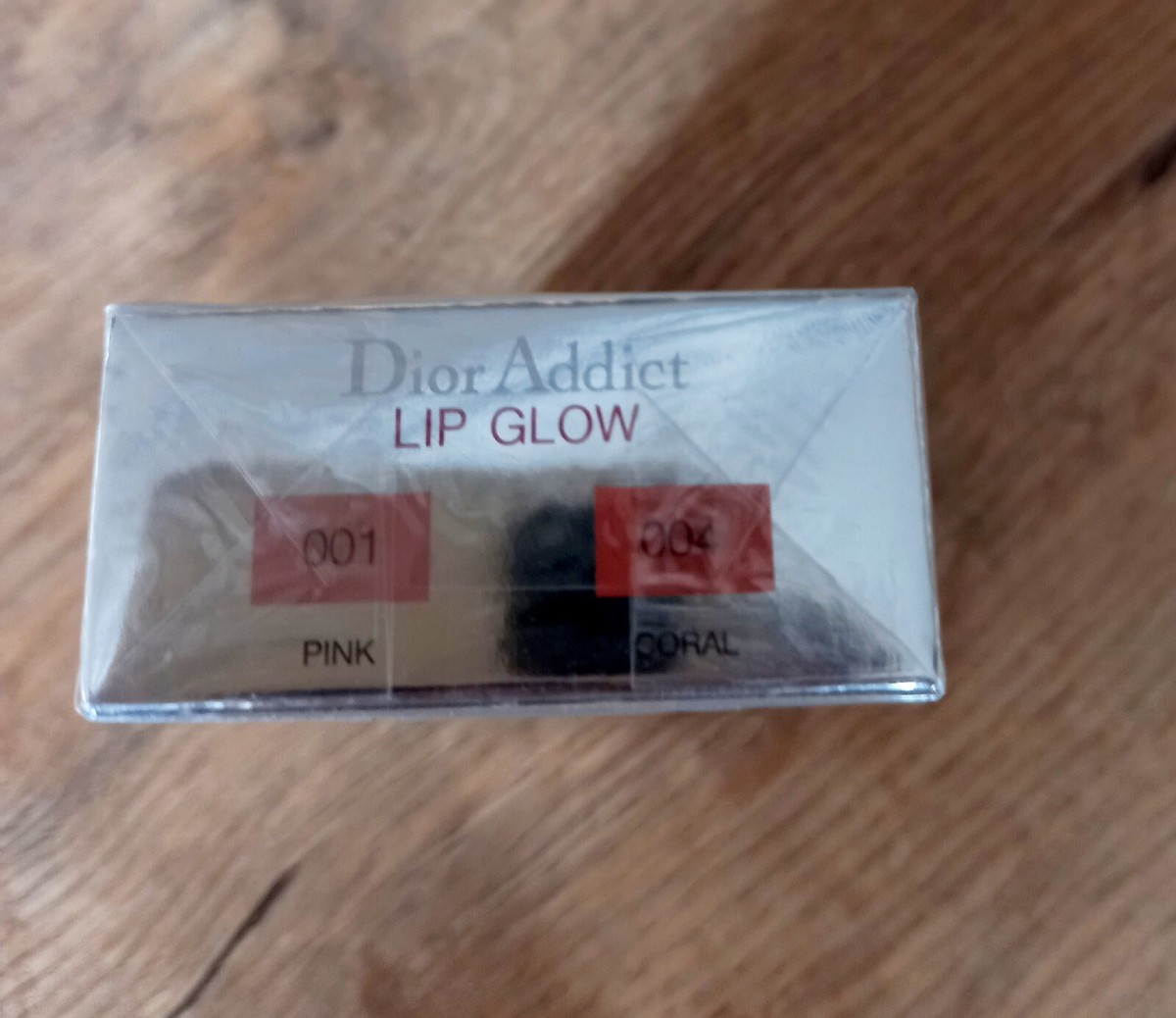 DIOR Addict Lip Glow Duo ( Pink & Coral ) Travel Collection Rrp 45